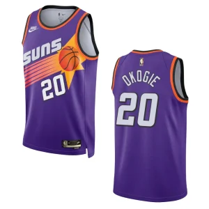 Phoenix Suns Josh Okogie Purple Swingman 2022-23 Classic Edition Jersey - Alzaintravels
