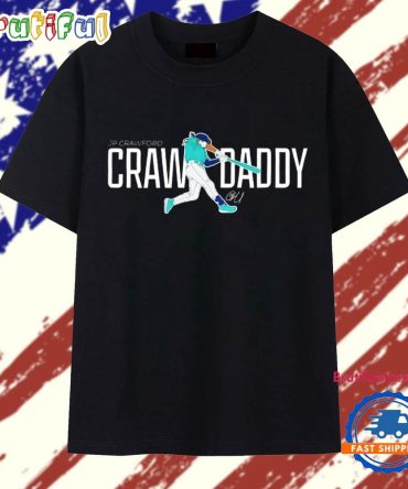 J.P. Crawford Crawdaddy Seattle Mariners Signature T Shirt