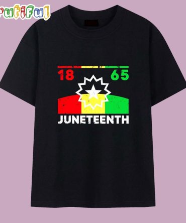 Juneteenth Flag 1865 T Shirt