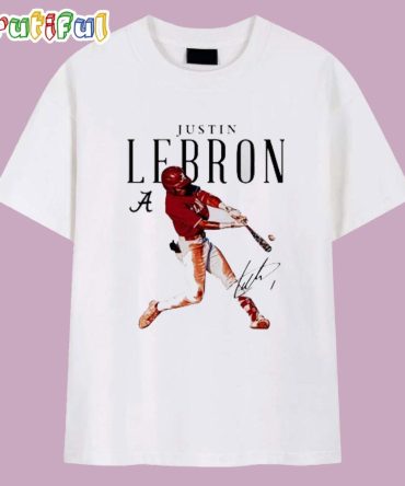 Justin Lebron Alabama Baseball Swing Signature T Shirt