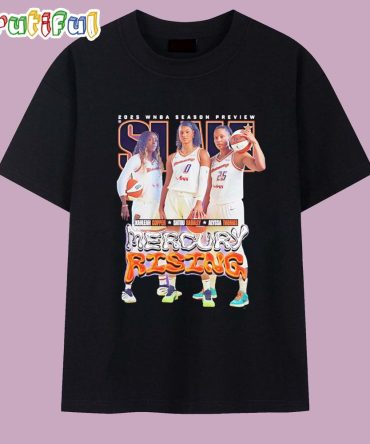 Kahleah Copper Alyssa Thomas And Satou Sabally Phoenix Mercury Rising T Shirt