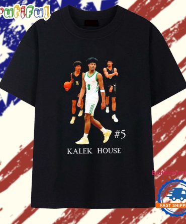Kalek House Number 5 Basketball Phot T Shirt
