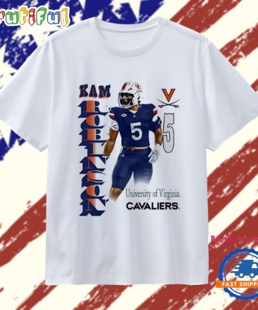 Kam Robinson Virginia Cavaliers Portrait T Shirt