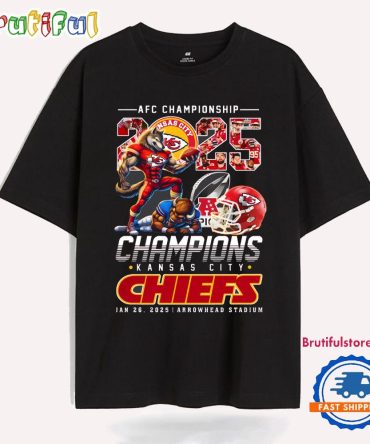 Kansas City Chiefs 2025 Afc Championship T Shirt