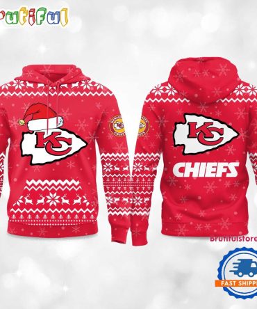Kansas City Chiefs 2025 Reindeer Football Christmas New Hoodie Shirt