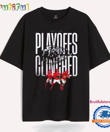 Kansas City Chiefs Kingdom Playoffs Clinched 2024 T Shirt