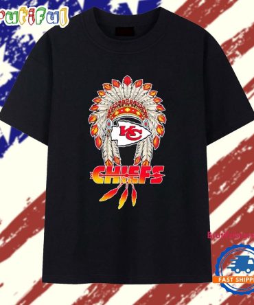 Kansas City Chiefs X Native American 2025 Baseball T Shirt