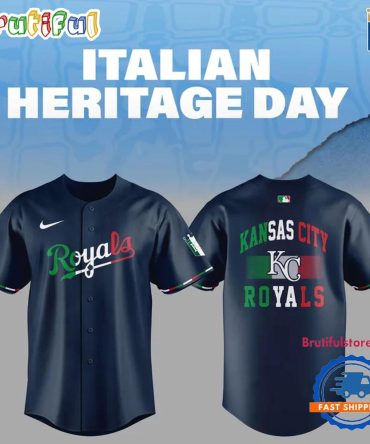 Kansas City Royals 2025 Italian Heritage Celebration Baseball Jersey