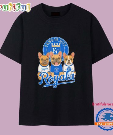 Kansas City Royals Bulldogs Logo 2025 T Shirt