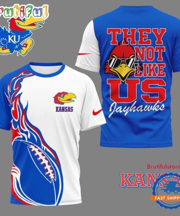 Kansas Jayhawks 2025 Ncaa They Not Like Us Unisex 3D Shirt