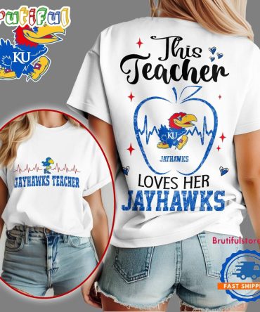 Kansas Jayhawks Teacher Appreciation Month Vintage T Shirt