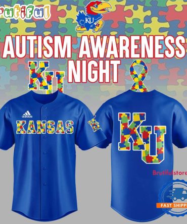 Kansas Jayhawks X Autism Awareness Day 2025 Jersey