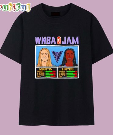 Kate Martin And Tiffany Hayes Wnba Jam Golden State Valkyrie 2025 T Shirt