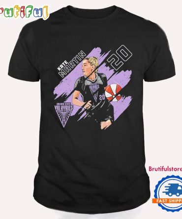 Kate Martin Golden State Valkyries Stripes Retro T Shirt