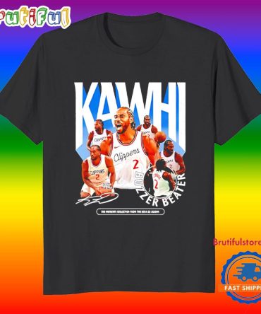 Kawhi Leonard Buzzer Beater Signature Graphic T Shirt