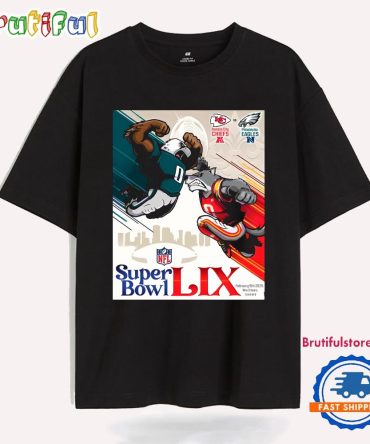 Kc Wolf Vs Swoop Super Bowl Lix Feb 9 2025 T Shirt