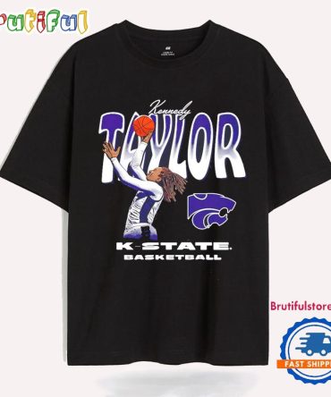 Kennedy Taylor Kansas State Wildcats Caricature T Shirt