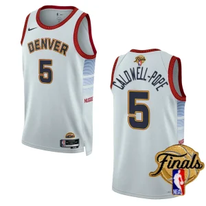 Kentavious Caldwell-Pope White 2023 NBA Finals Denver Nuggets City Edition Jersey - Alzaintravels