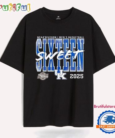 Kentucky Wildcats 2025 Ncaa Tournament March Madness Sweet 16 T Shirt