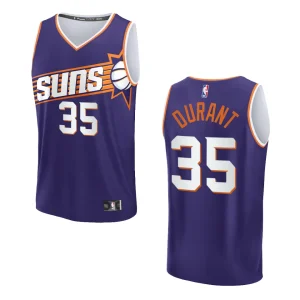 Kevin Durant Statement Edition Phoenix Suns 2023-24 Purple Fastbreak Replica Jersey - Alzaintravels