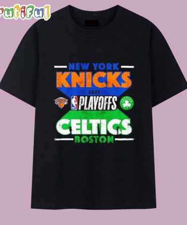 Knicks Vs Celtics Playoffs 2025 Stunt Match Up T Shirt