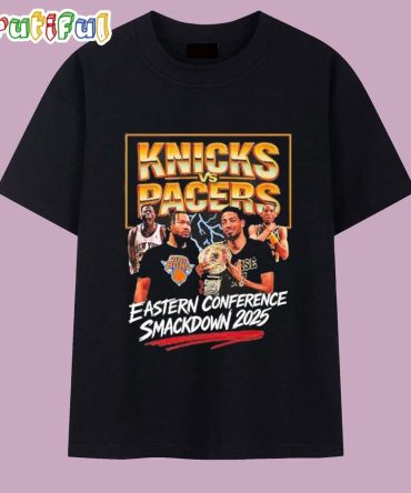 Knicks Vs Pacers Eastern Conference Smackdown 2025 T Shirt