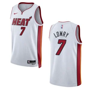 Miami Heat Kyle Lowry 2022-23 Association Edition White Swingman Jersey - Alzaintravels