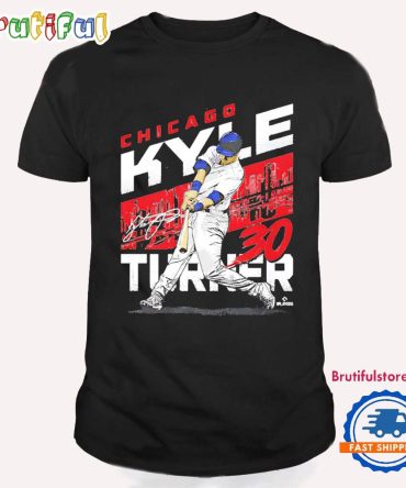 Kyle Tucker Chicago Cubs City Name Signature T Shirt