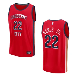 Larry Nance Jr. Statement Edition New Orleans Pelicans 2023-24 Red Fastbreak Replica Jersey - Alzaintravels