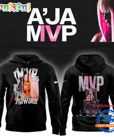 Las Vegas Aces A'Ja Wilson 2025 Mvp Graphic Hoodie