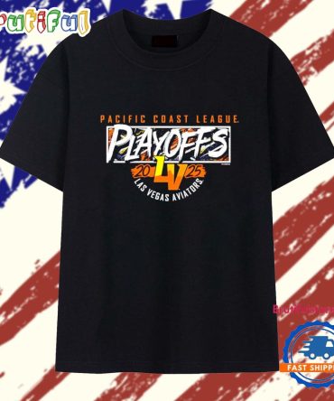 Las Vegas Aviators 2025 Pcl Playoffs T Shirt