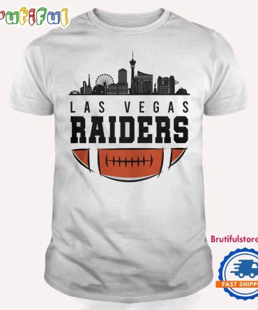 Las Vegas Raiders Nfl 2025 City Skyline T Shirt