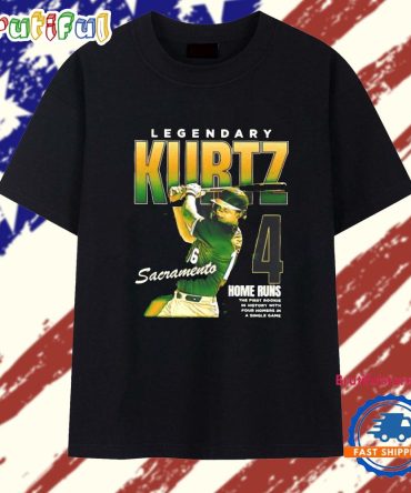Legendary Nick Kurtz Sacramento Home Runs Retro T Shirt