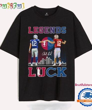 Legends Luck Indianapolis Colts Graphics T Shirt