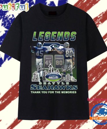 Legends Seattle Seahawks Thank You For The Memories 2025 T Shirt