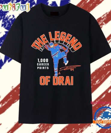 Leon Draisaitl The Legend Of Drai 1,000 Points T Shirt