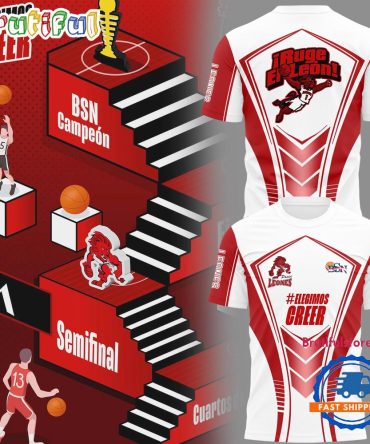 Leones De Ponce Play Offs 2025 Basketball Limited Edition Shirt