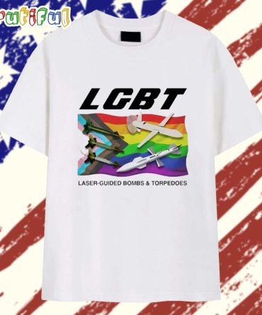 Lgbt Laser-Guided Bombs And Torpedoes Happy Pride T Shirt