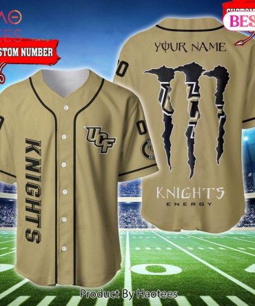 Custom Ucf Knights Baseball Jersey - Personalize Your Name & Number - Limited Edition Sportswear