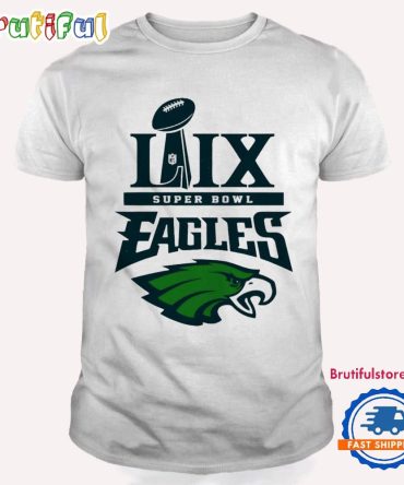 Lix Super Bowl Philadelphia Eagles Champions 2025 T Shirt