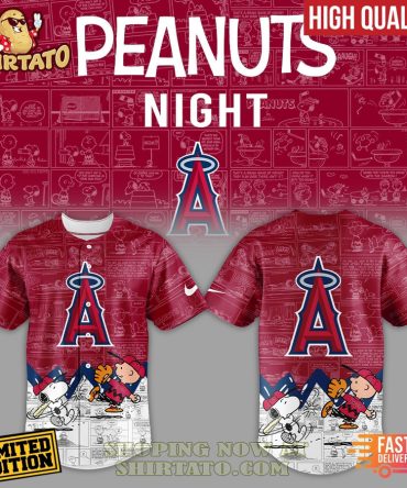 Limited Edition Peanuts Night Baseball Jersey – High Quality, Fast Delivery!