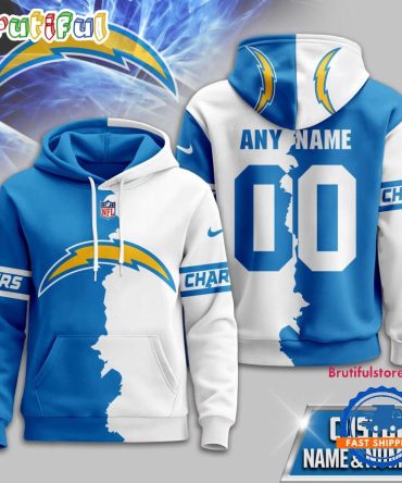 Los Angeles Chargers 2025 Nfl Victory Split Limited Hoodie Shirt
