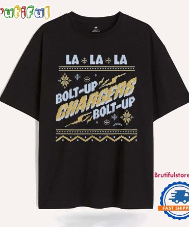 Los Angeles Chargers Holiday Christmas T Shirt