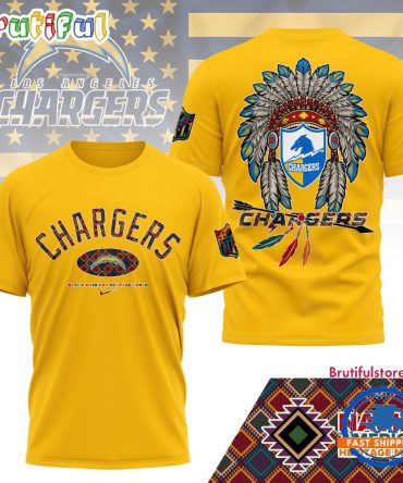 Los Angeles Chargers Native American Heritage Month 3D Shirt