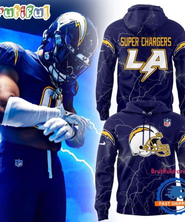 Los Angeles Chargers Release New Alternate Uniforms For 2026 New Design Hoodie