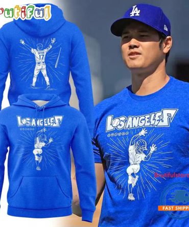 Los Angeles Dodgers 2025 Mlb Shohei Ohtani Hip Lock Hoodie Shirt