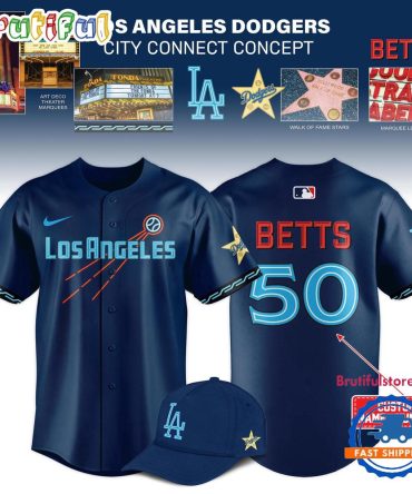 Los Angeles Dodgers 2025 New City Connect Custom Name And Number Baseball Jersey