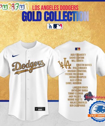 Los Angeles Dodgers 2025 World Series Champions Baseball Jersey