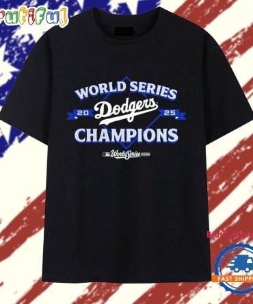 Los Angeles Dodgers 9X Champions 2025 World Series T Shirt