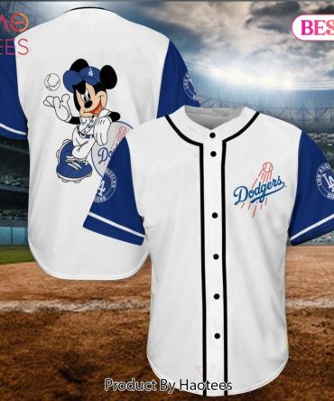 Get Playful: Mickey Dodgers Baseball Jersey – Perfect For Fans & Collectors!
